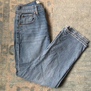 Abercrombie Ultra High Rise ankle straight- 26 SHORT